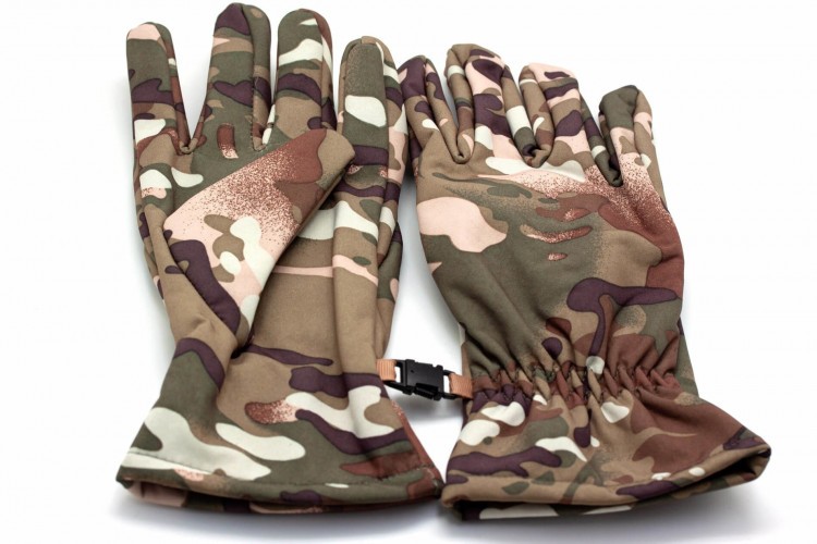 Перчатки Стикхант Хантер демисезонные непромокаемые полноразмерные Тёмный Мультикам