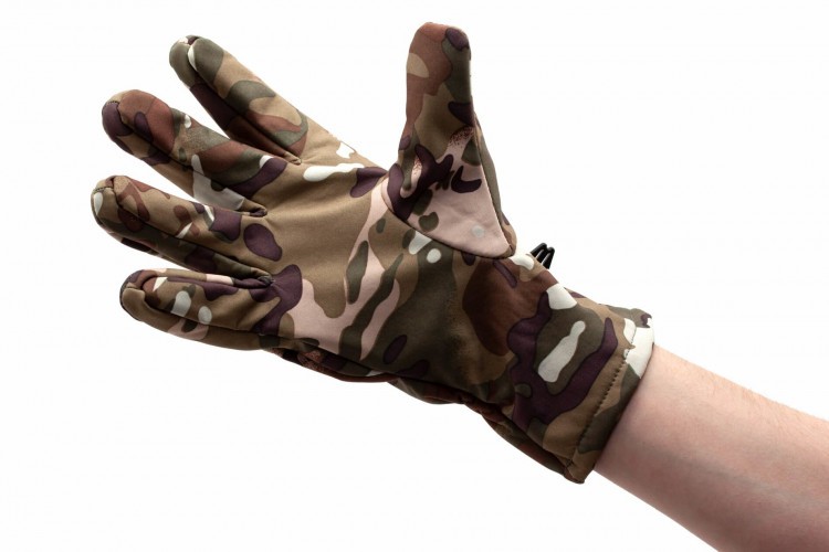 Перчатки Стикхант Хантер демисезонные непромокаемые полноразмерные Тёмный Мультикам