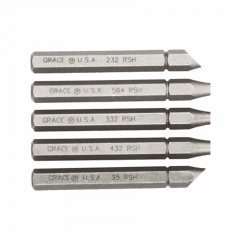 Выколотки Grace USA (GR-RSH-5) для выколачивания штифтов с держателями штифтов Сталь 5 шт