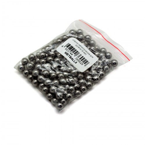 Шарики для рогаток диаметром 6 мм Металл