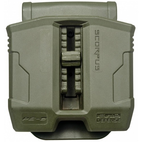 Пенал двойной поворотный Fab Defense PS-9S SC-PS9SG для 9 мм стальных магазинов Зеленый