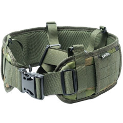 Пояс тактический RusForce TPlus (T010411) с плечевыми лямками Мультикам (Зелёный)