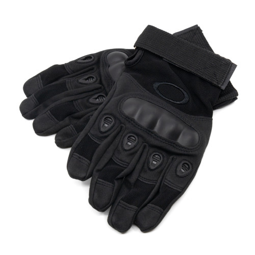 Перчатки тактические Oval полноразмерные Чёрный