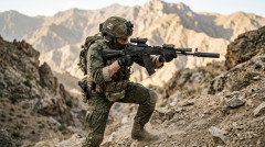 Перчатки тактические Oval полноразмерные Чёрный