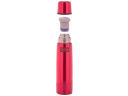 Термос для напитков THERMOS FBB-500 Red 0.5L, нержавеющая сталь, клапан, крышка-чашка, красный