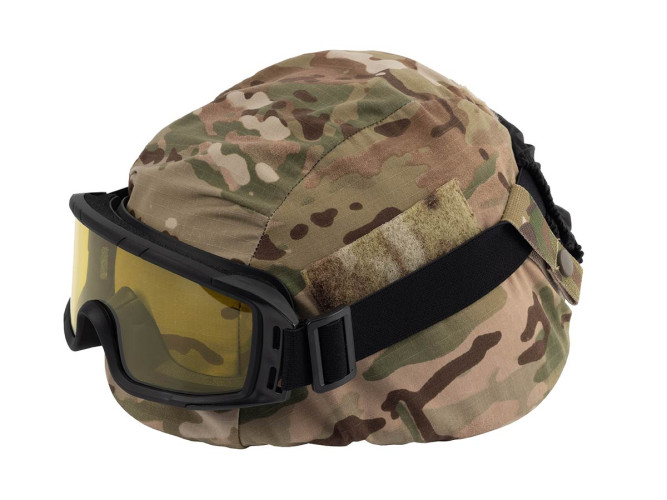 Очки-маска баллистические тактические ShotTime Puma, защитная, оправа чёрная, линза жёлтая