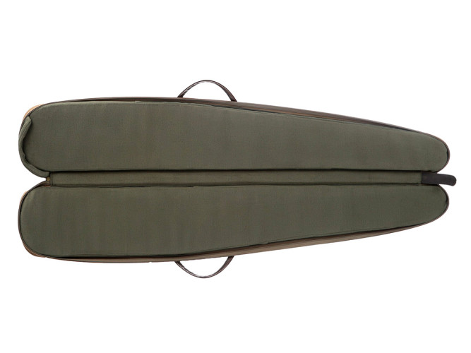 Чехол для оружия VEKTOR, длина 145см, капрон с кожаной отделкой, поролон и тканев. подкладка для полуавтом ружья, с карманом 70с