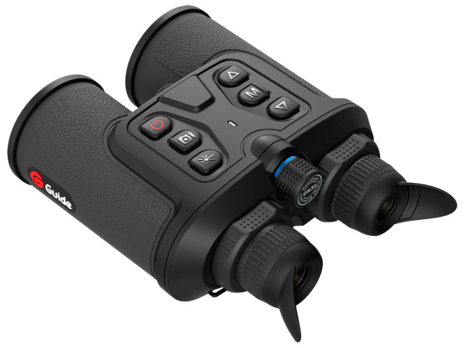 Бинокль ночного видения Guide DN30 1.96-15.68X35 Обнаружение 1000 м с лазерным дальномером