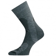 Носки Lasting TRP 889 из шерсти с антибактериальным свойством Серый