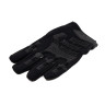 Перчатки тактические Outdoor Gloves Adventure полноразмерные прорезиненные Чёрный