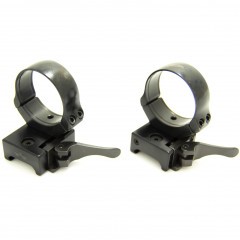 Кольца для прицела EAW Apel (365-18800) быстросъемные D=36 мм H=16 мм на Weaver | Средний