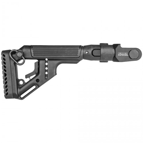 Приклад нетелескопический Fab Defense UAS-AKMS P для АКМС с упором для щеки Чёрный