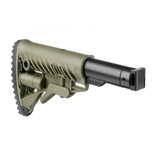 Приклад телескопический Fab Defense M4-SAIGA для АК-74М / АК-100-Й / Сайга Хаки
