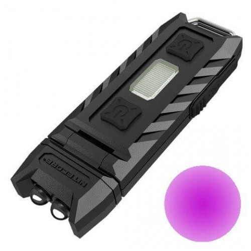 Фонарь-брелок Nitecore THUMB Leo 17118 Cвет - Холодный / UV | 45 lm 365 нм 26 м