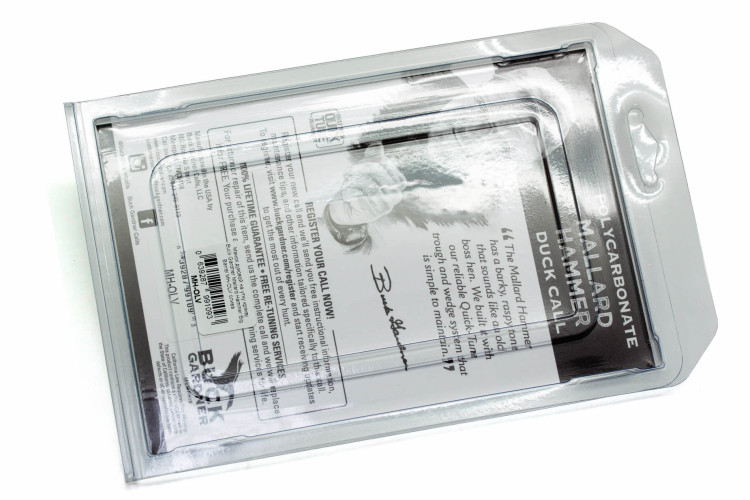 Манок духовой на утку крякву Buck Gardner Mallard Hammer Big Barrel MH-OLV Олива