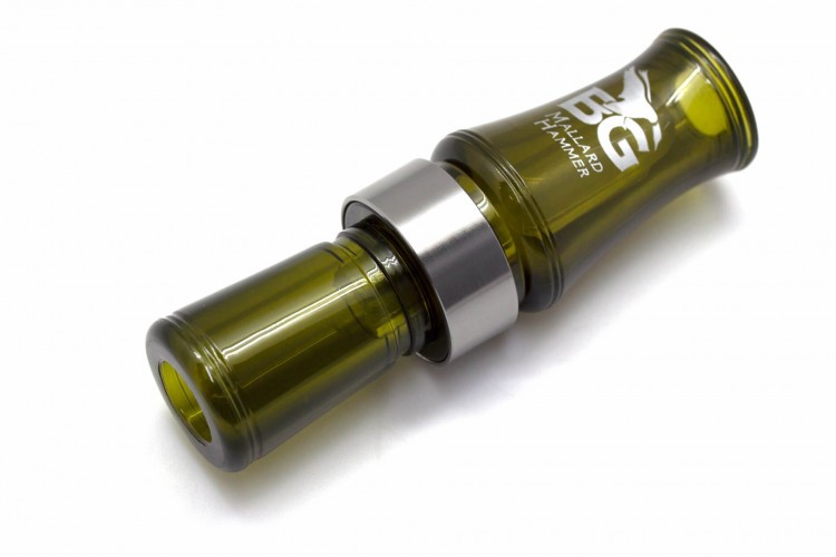 Манок духовой на утку крякву Buck Gardner Mallard Hammer Big Barrel MH-OLV Олива