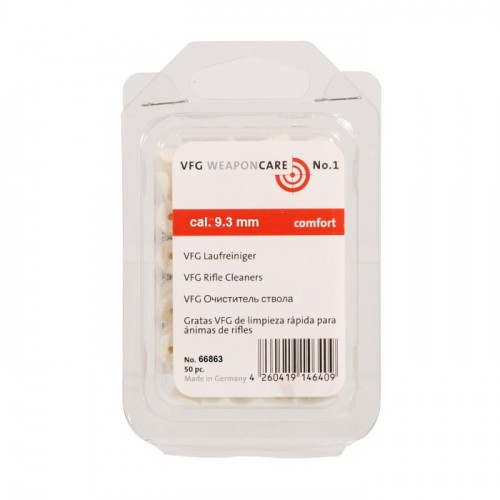 Патч войлочный для чистки оружия VFG 66863 для .35 калибра 40 шт