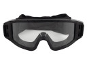 Очки-маска баллистические тактические ShotTime Puma, защитная, оправа чёрная, линза прозрачная