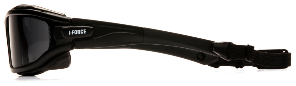 Очки баллистические тактические Pyramex I-Force Slim VGSB7020SDNT Anti-fog Серые 23%