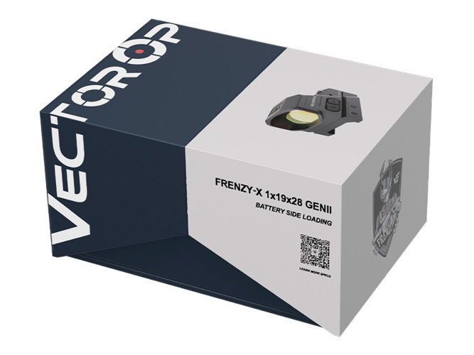 Прицел коллиматорный Vector Optics Frenzy X 1x19x28 GenII (SCRD-64) Открытый DOT 3 MOA