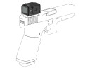 Прицел коллиматорный Vector Optics Frenzy Plus 1x18x22 GenII Закрытый DOT 3 MOA