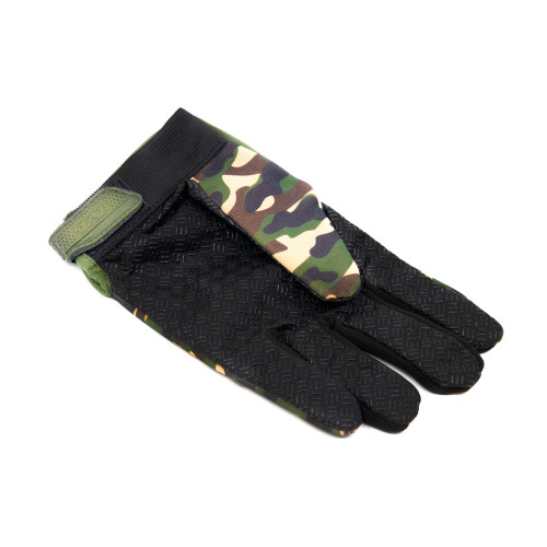 Перчатки тактические Outdoor Gloves Adventure полноразмерные прорезиненные Мультикам