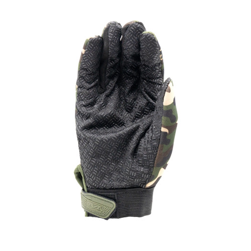 Перчатки тактические Outdoor Gloves Adventure полноразмерные прорезиненные Мультикам