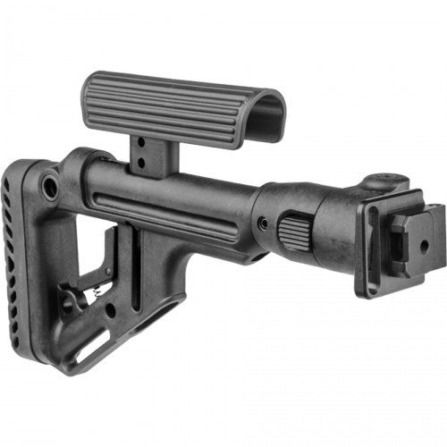 Приклад нетелескопический Fab Defense UAS-AKS P для АКС-74У с упором для щеки Чёрный