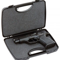 Кейс Negrini 2038 для хранения оружия 23.5x16x4.6 см Чёрный