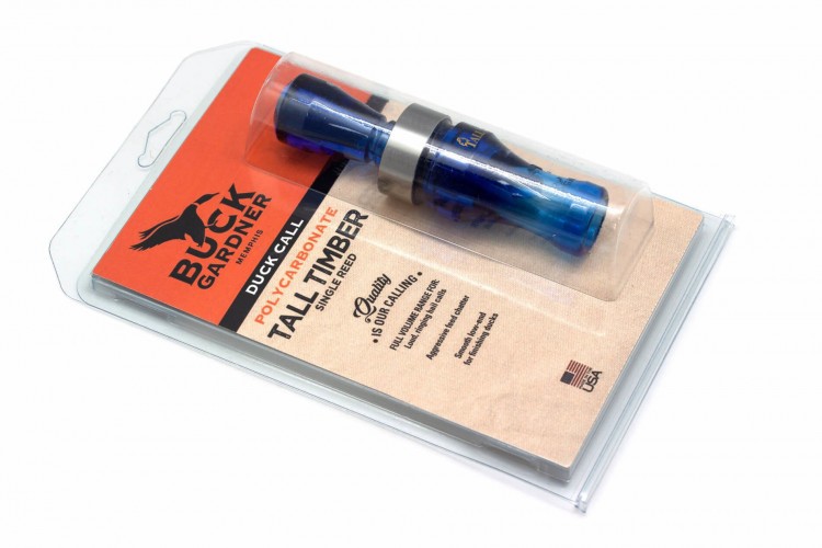 Манок духовой на утку крякву Buck Gardner Tall Timber TTP-BLU Синий