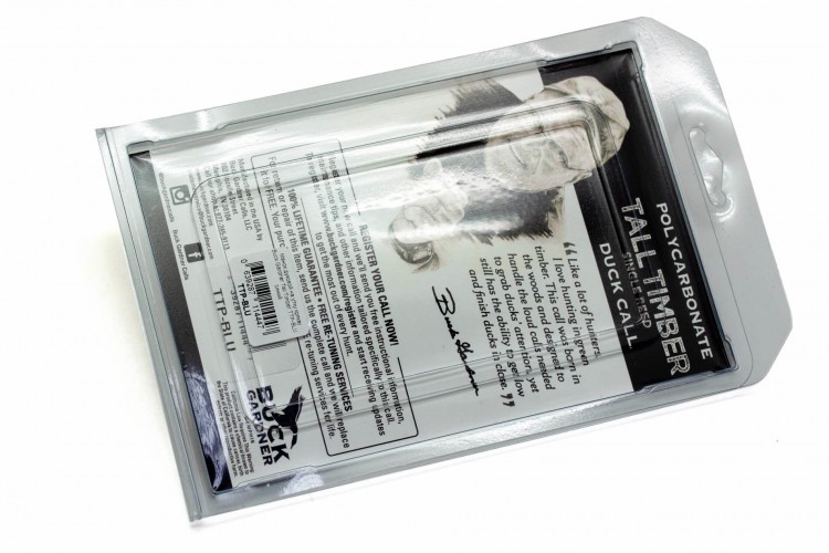 Манок духовой на утку крякву Buck Gardner Tall Timber TTP-BLU Синий