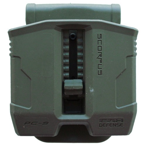 Пенал двойной Fab Defense PG-9 SC-PG9B для магазинов Glock 9 мм Зеленый