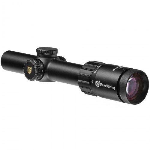 Прицел оптический Nikko Stirling Boar Eater 1-6X24 IR SFP FP WP (NSBE1624) Сетка №4Dot