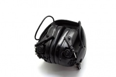 Наушники активные стрелковые Earmor ME4-BK-NOGEL 22-82 ДБ Чёрный