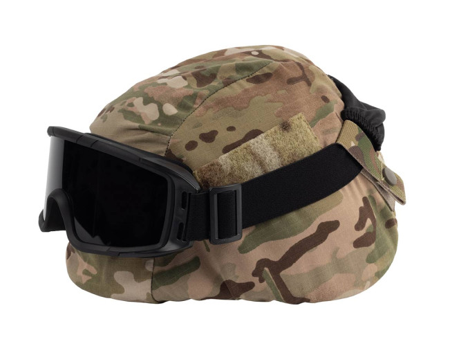 Очки-маска баллистические тактические ShotTime Puma, защитная, оправа чёрная, линза серая