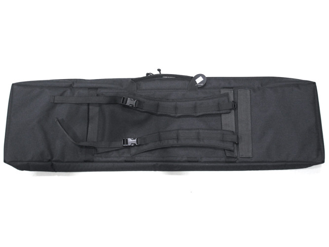 Кейс VEKTOR А-11ч для оружия тактический с лямками и разделителем 110х30х6 Чёрный