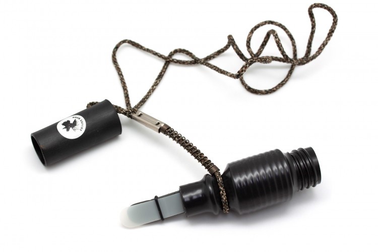 Манок духовой на лося Buck Expert RIGHT-ON 69RO-OB крик самца, пластик Чёрный