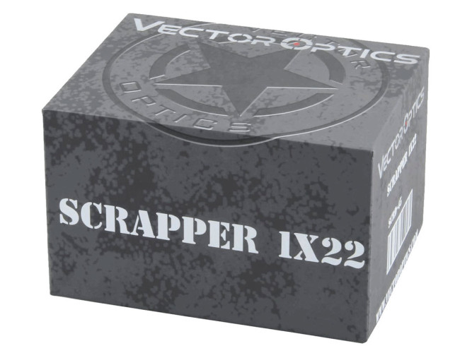 Прицел коллиматорный Vector Optics Scrapper 1x22 (SCRD-45) Закрытый 2 MOA