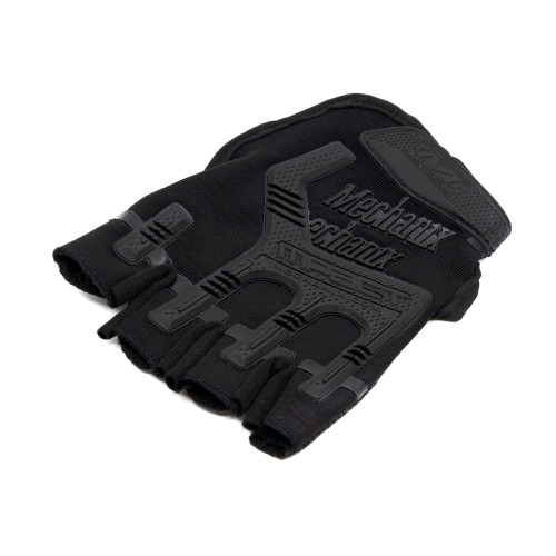 Перчатки тактические Outdoor Gloves Adventure укороченные прорезиненные Чёрный