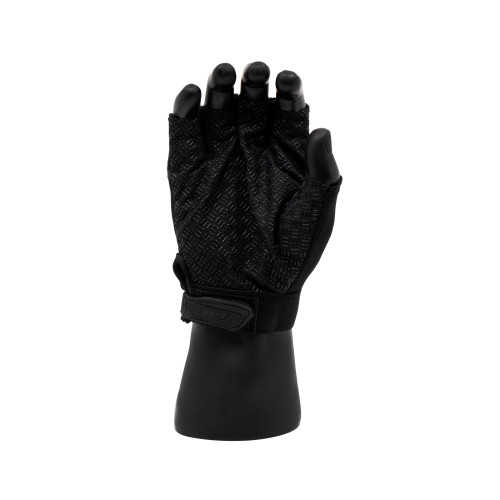 Перчатки тактические Outdoor Gloves Adventure укороченные прорезиненные Чёрный