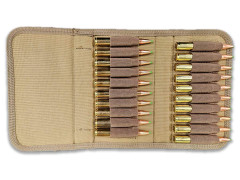 Патронташ-клатч VEKTOR П-151 закрытый на 20 патронов для 308 Win./.243 Rem/366 Magnum/6.5 Creedmoor Койот