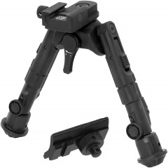 Сошки телескопические Leapers UTG Recon 360 TL-BP02-A быстросъемные на планку Picatinny 13 - 17 см