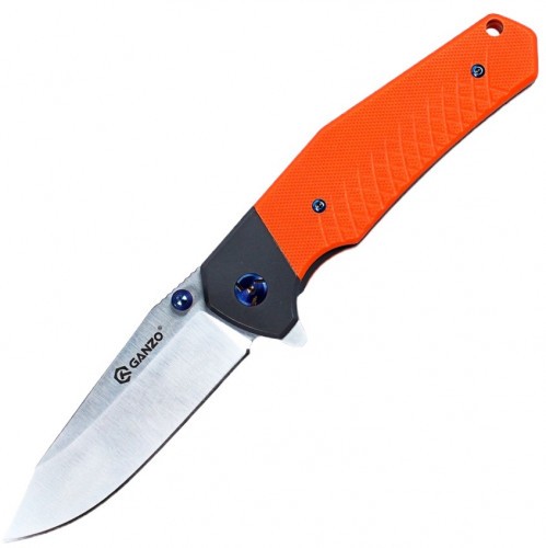 Нож складной Ganzo G7491 (G7491-OR) Клинок 8.7 см Оранжевый