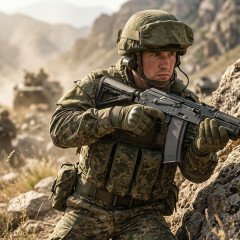 Перчатки тактические Стикхант Sniper полноразмерные I-Touch Хаки