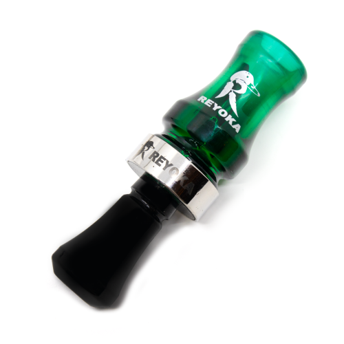 Манок духовой на утку крякву Reyoka Ordek Bir 1 лепесток Зелёный / Чёрный