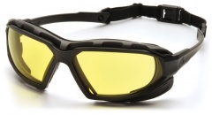 Очки баллистические тактические Pyramex Highlander-Plus SBG5030DT Anti-fog Жёлтые 89%