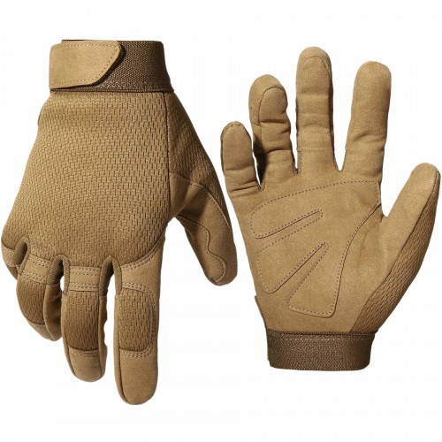 Перчатки тактические RusForce Grenadier полноразмерные Койот