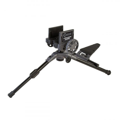 Опора телескопическая для оружия Caldwell Precision Turret 821400 для стрельбы 3 ноги 3 колена Черный