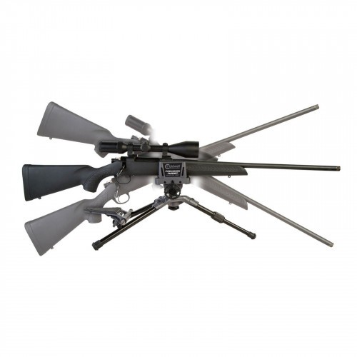 Опора телескопическая для оружия Caldwell Precision Turret 821400 для стрельбы 3 ноги 3 колена Черный