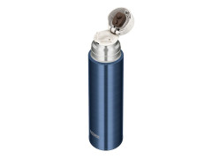 Термос для напитков THERMOS FFM-501 MSB 0.5L, нержавеющая сталь, с откидным механизмом, крышка-чашка, синий
